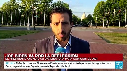 Informe desde Washington: Joe Biden confirma su candidatura reeleccionista