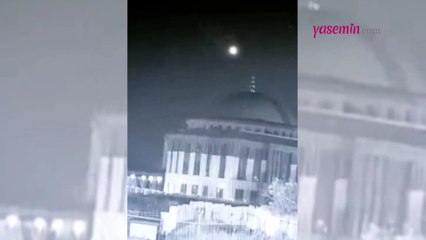 İstanbul'da şaşırtan görüntüler! Meteorun düşüşü kameralara böyle yansıdı
