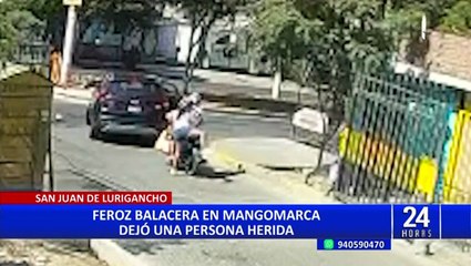 Terror en SJL: enfrentamiento por presunto cobro de cupos desata balacera