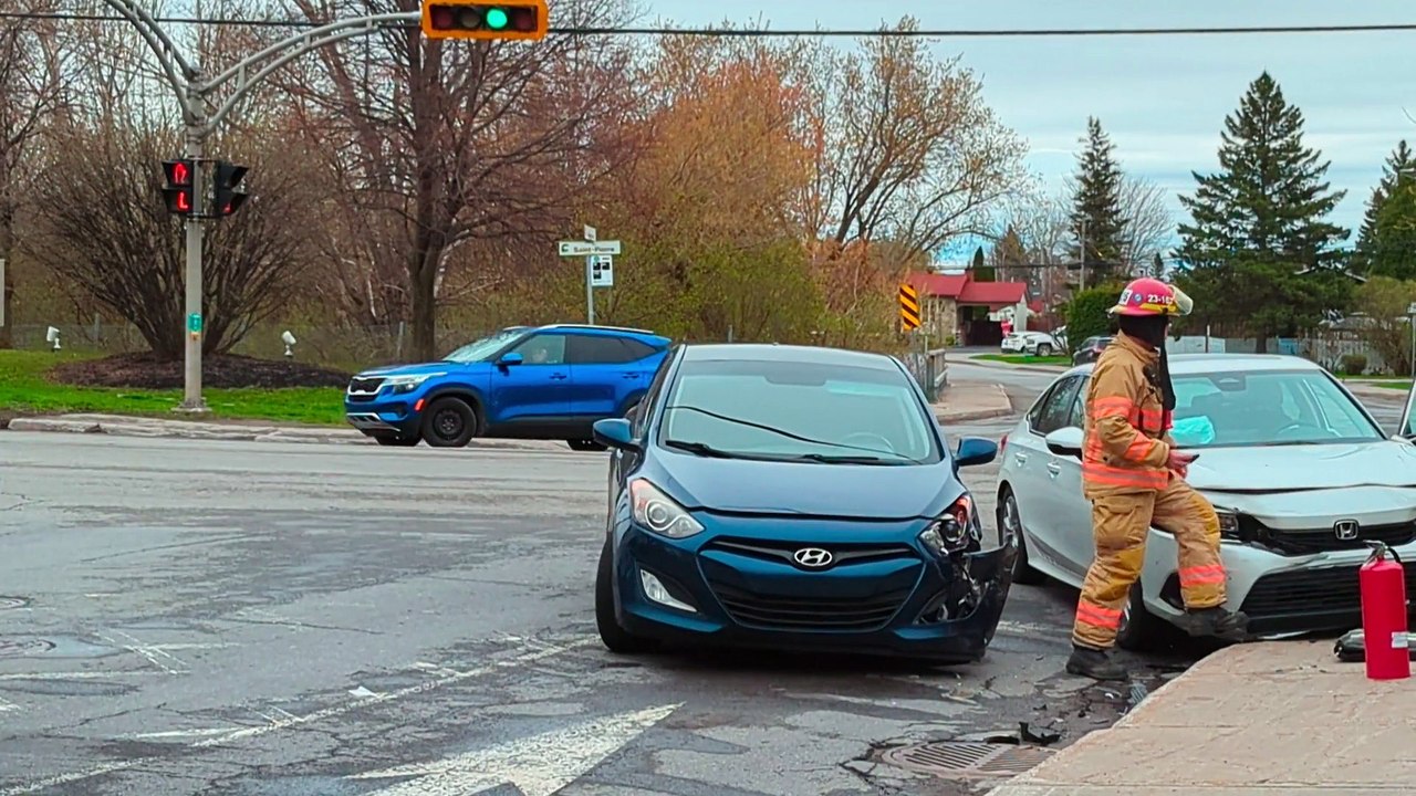 Accident à Saint-Constant (Le Reflet - Erick Rivest)