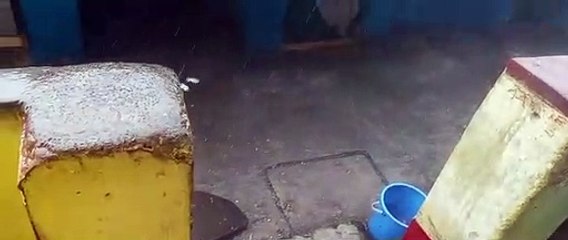 कहीं बिजली गिरी, कहीं हुई ओलावृष्टि