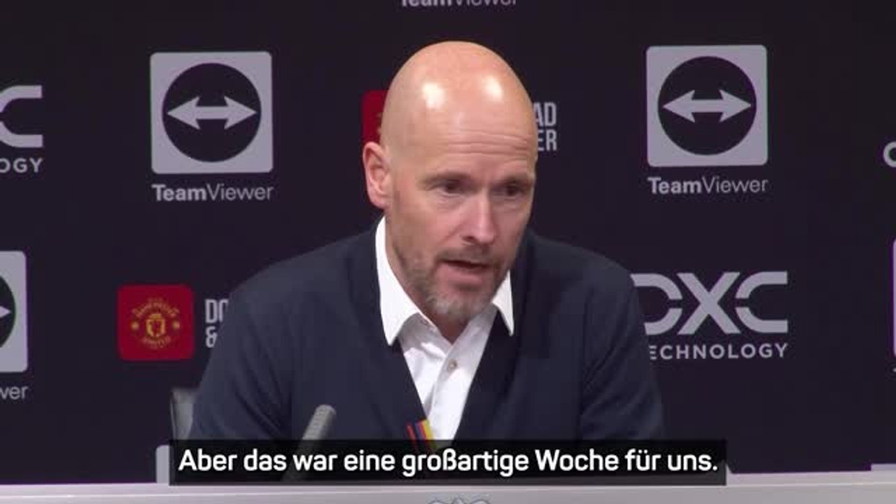 Ten Hag: 'Ein großes Lob an die Mannschaft'