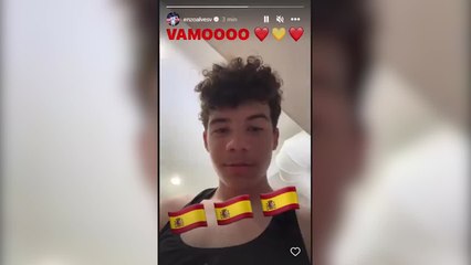 El vídeo del hijo de Marcelo tras su debut con la Selección Española sub-15