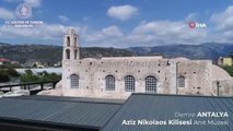Kültür ve Turizm Bakanlığı'ndan Aziz Nikolaos Kilisesi Anıt Müzesi'nde restorasyon