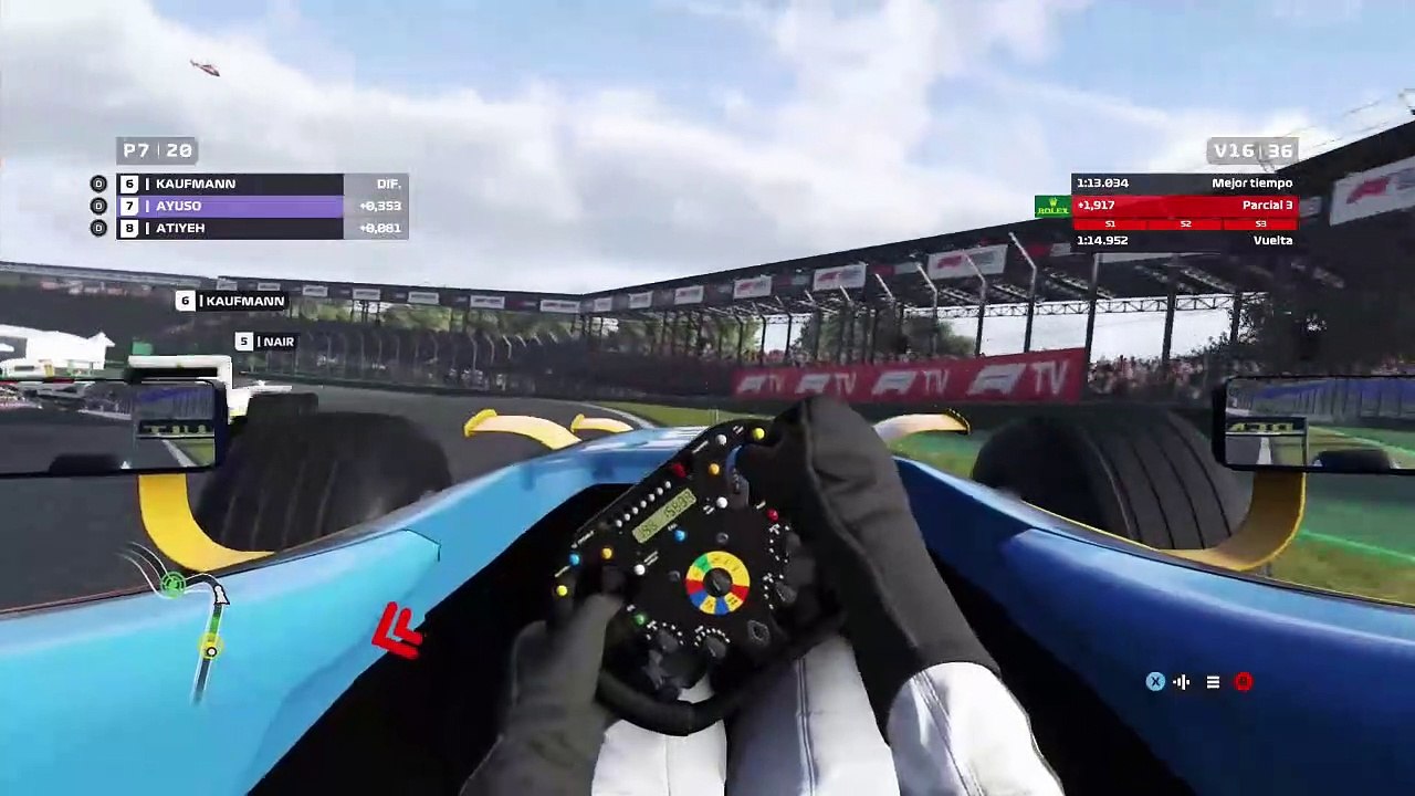 F1 2019 // Campeonato clásico // GP Brasil // Renault R26 // Carrera