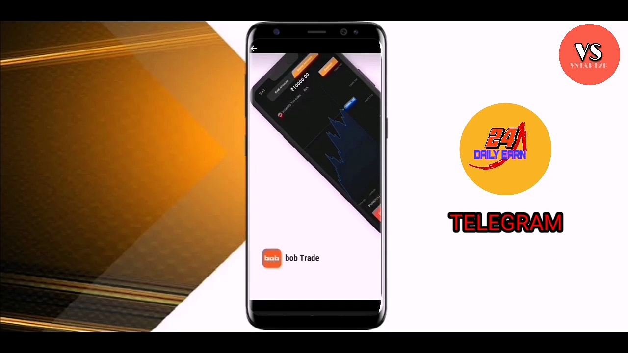 How to trade with Bob Trade app, how to deposit and withdraw,