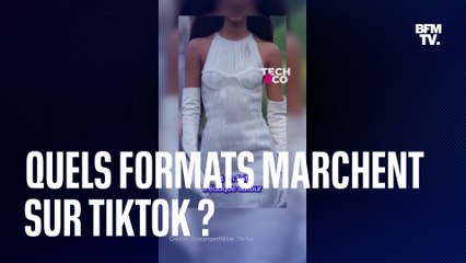 Quels formats marchent sur TikTok?
