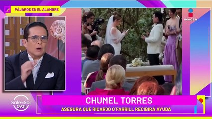Chumel Torres llegó a casa de Ricardo O'Farrill para ayudarlo: 'Está en buenas manos'