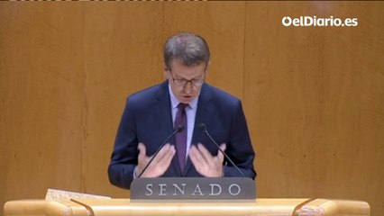 Feijóo, a Sánchez: "Está intentando enterrar al partido que le dio la Presidencia del Gobierno, si no pregúntele a Podemos 2"