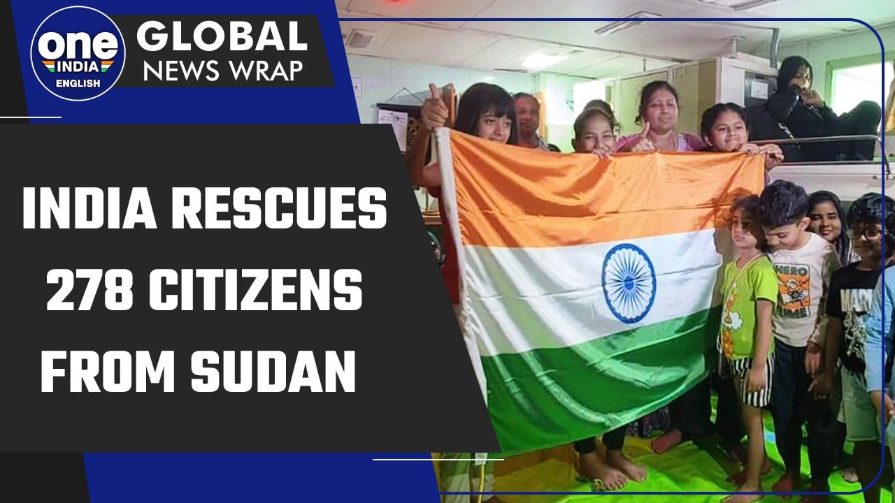 Sudan Civil War: 278 Indian leave for Jehhah under Operation Kaveri | Oneindia News