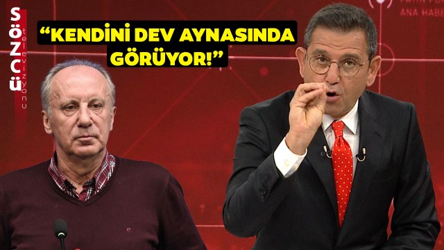Fatih Portakal'dan Muharrem İnce'ye: Kendini Dev Aynasında Görüyor!