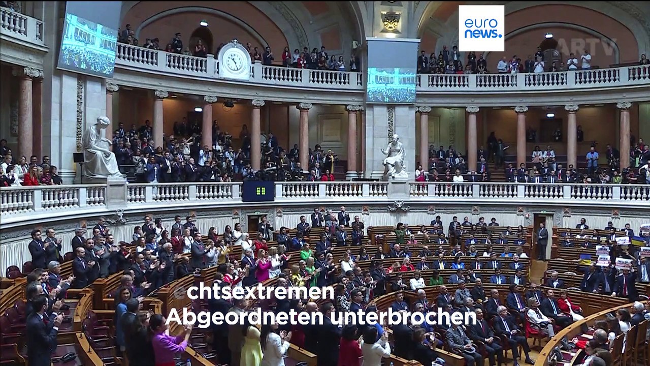 Brasiliens Präsident Lula wird im portugiesischen Parlament ausgebuht