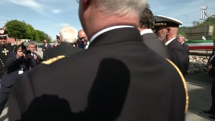 25 aprile, Mattarella al memoriale della deportazione di Borgo San Dalmazzo