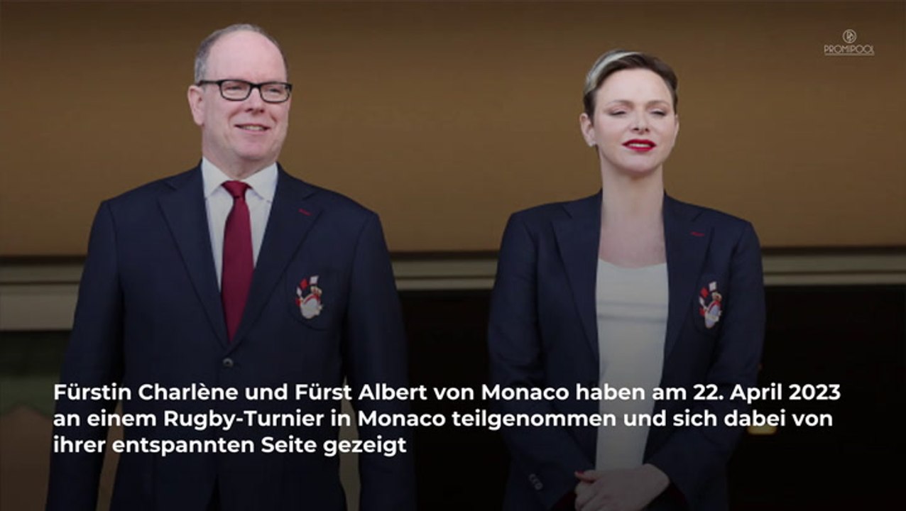 Kurios! Hier tanzt Fürstin Charlène den Macarena