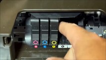 How to Replace the Ink Cartridges in a HP Officejet 7612 Printer