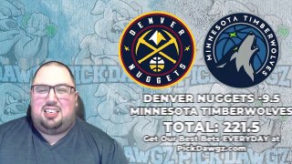 Minnesota Timberwolves vs Denver Nuggets 4/25/23 NBA Free Picks & Predictions | NBA Playoffs