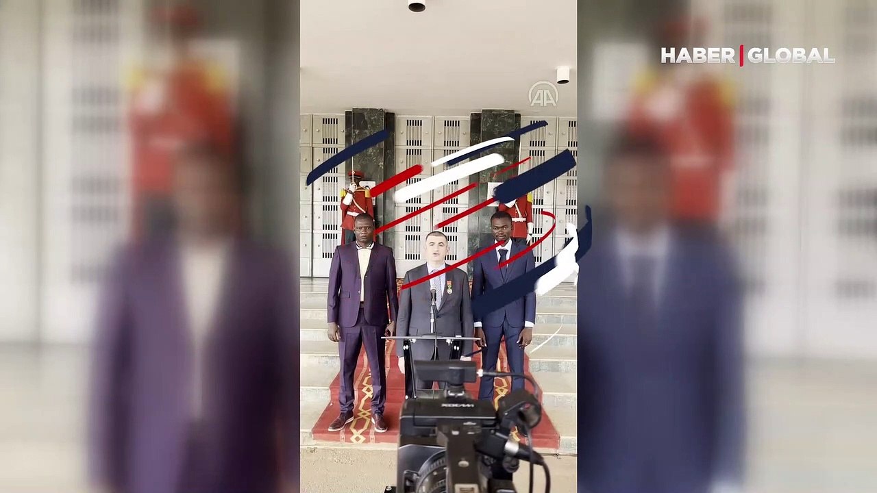 Baykar Genel Müdürü Haluk Bayraktar'a, Burkina Faso'da devlet nişanı verildi