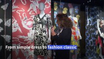 Belgian fashion designer Diane von Furstenberg's iconic wrap dress gets its own retrospective