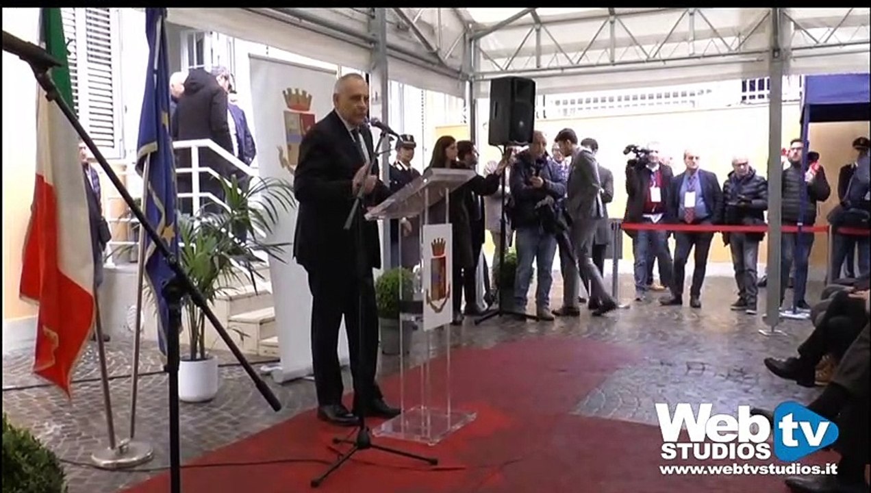 Casal di Principe: Cerimonia Di Inaugurazione Del Nuovo Commissariato di Pubblica Sicurezza