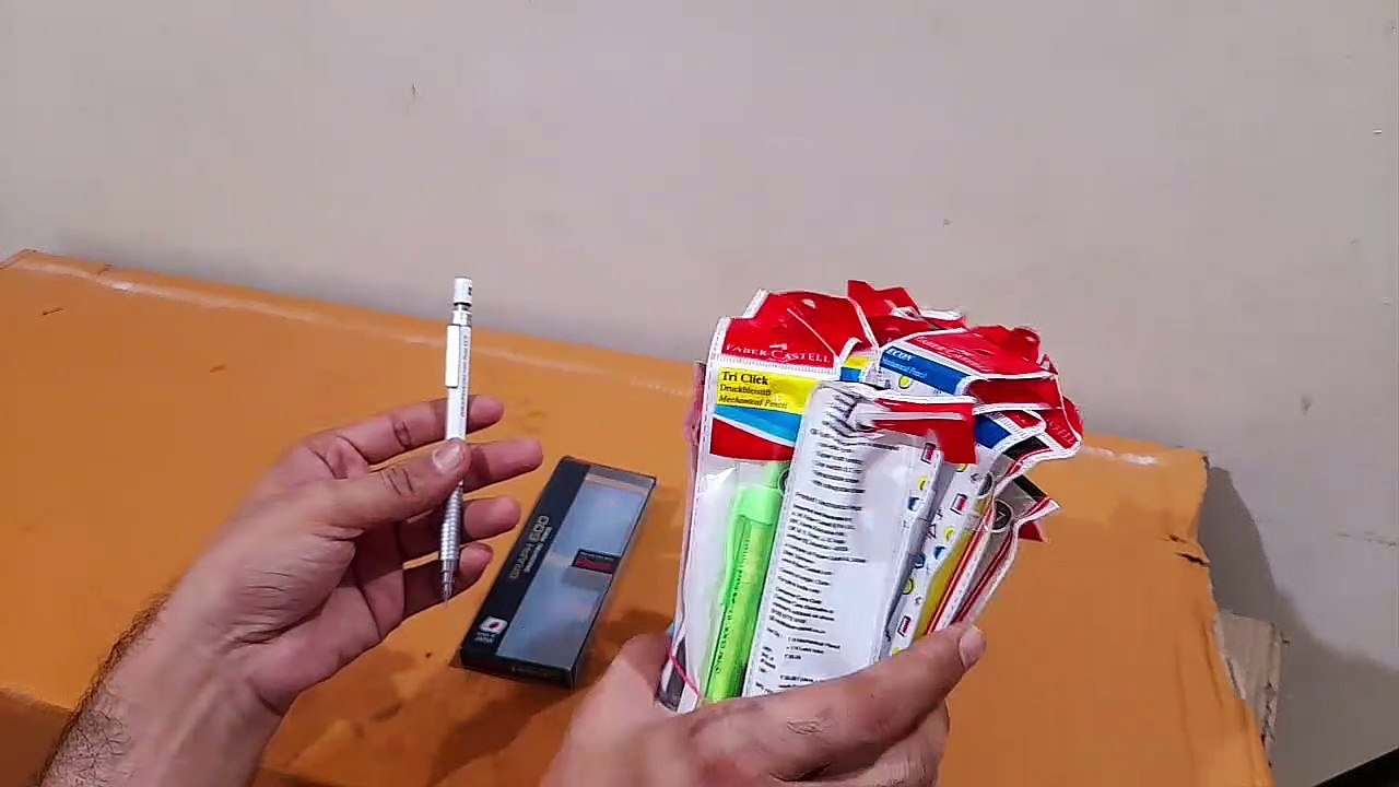 Unboxing and Review of Pentel Graph 600 0.7 MM Mechanical Drafting Pencil