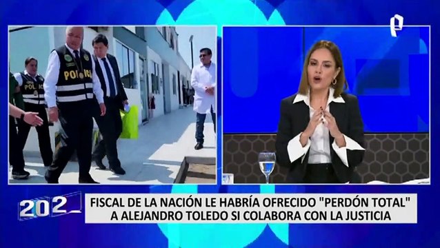 Alejandro Toledo: Fiscal habría ofrecido perdón total a expresidente si colabora con la justicia