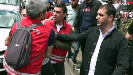 شاهد: الأكراد يتظاهرون في تركيا بعد موجة من الاعتقالات في صفوفهم مع اقتراب الانتخابات