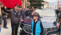 Yerli otomobil TOGG Yozgat'ta görücüye çıktı