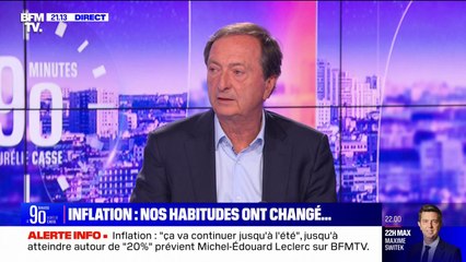 Michel-Édouard Leclerc sur l'inflation: "Cela a nourri les marges des entreprises"