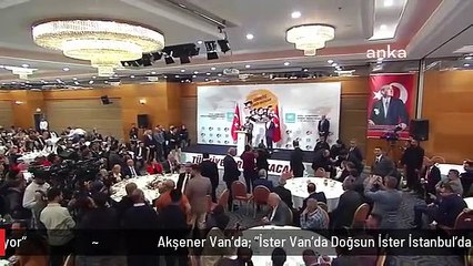 Akşener Van'da: "İster Van'da Doğsun İster İstanbul'da İster Kürt Olsun İster Türk Olsun, Mutsuz Çocuklarımız Yurt Dışına Gidiyor"