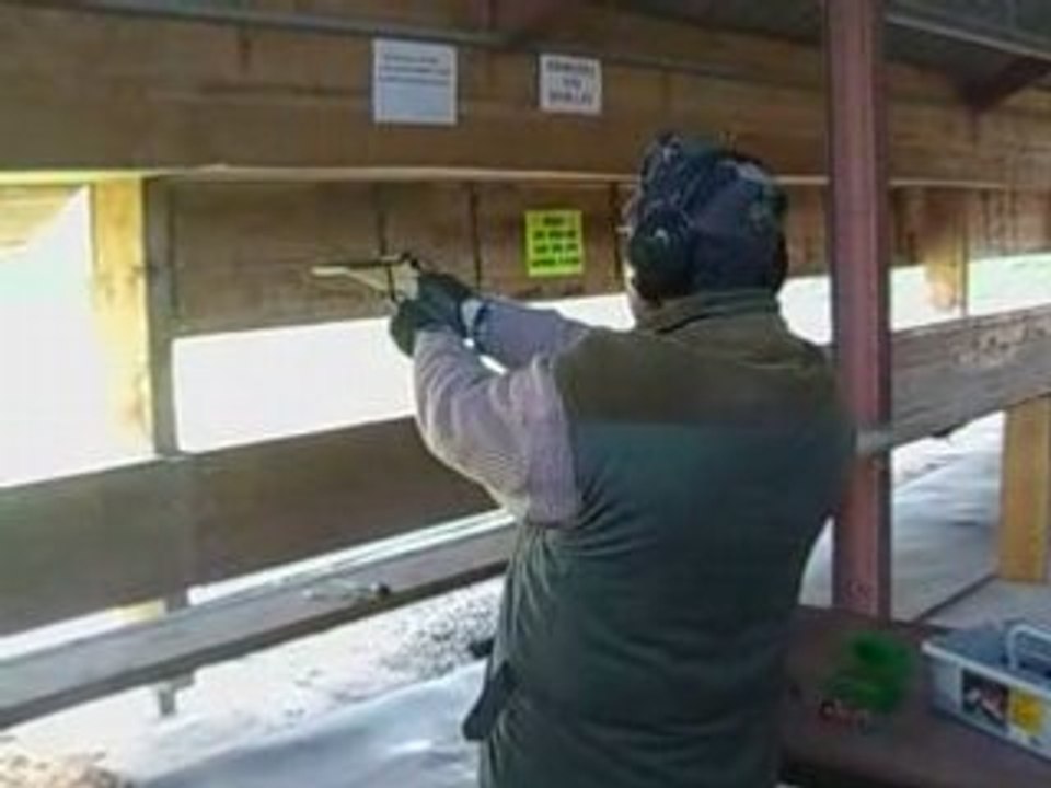 APTC : Silouette Méta. Tir au contender calibre 30