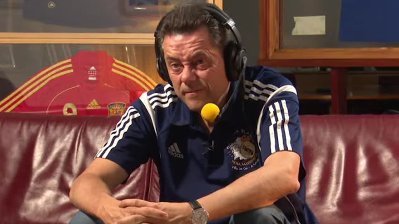 Reacción de Tomás Roncero a los cuatro goles del Girona al Real Madrid