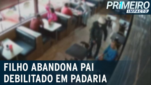 Filho abandona pai, idoso e desorientado, em padaria de Goiás
