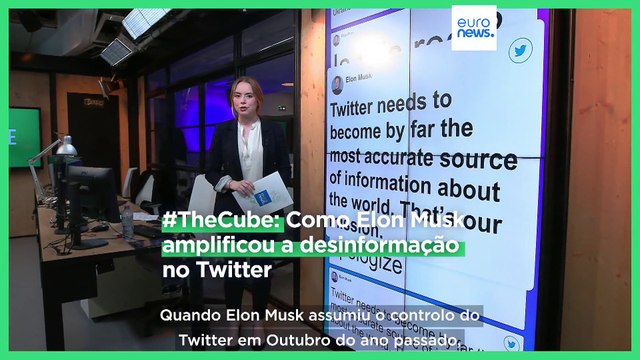#TheCube: Elon Musk amplificou a desinformação no Twitter