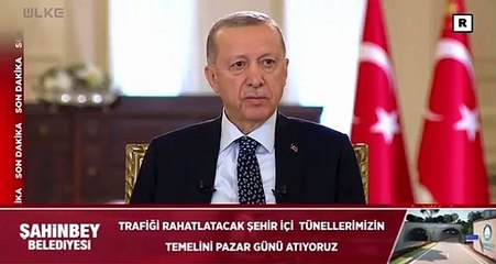 Erdoğan'ın katıldığı canlı yayına ara verildi: 'Eyvah eyvah' sesleri...