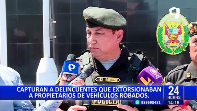 'Los Fuertes del Poste': desarticulan banda que extorsionaba a dueños de vehículos robados