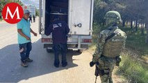 Guardia Nacional realiza retenes de vigilancia en San Cristóbal de las Casas