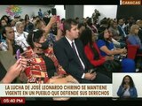 Realizan acto conmemorativo de los 292º aniversario de José Leonardo Chirino en la sede del MPPRIJP