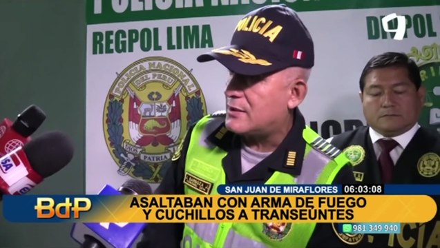 'Las Gárgolas de Chapi': Banda liderada por una mujer asaltaba a transeúntes con cuchillos y armas en SJM