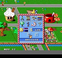 Theme Park online multiplayer - snes