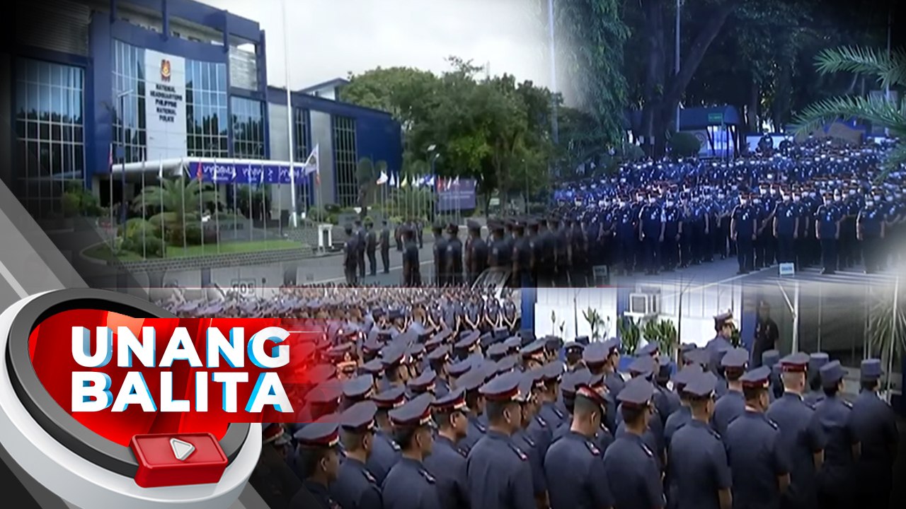 PNP:36 senior officials isasalang sa mas masusing evaluation para matukoy kung may kaugnayan sa illegal drug trade | UB