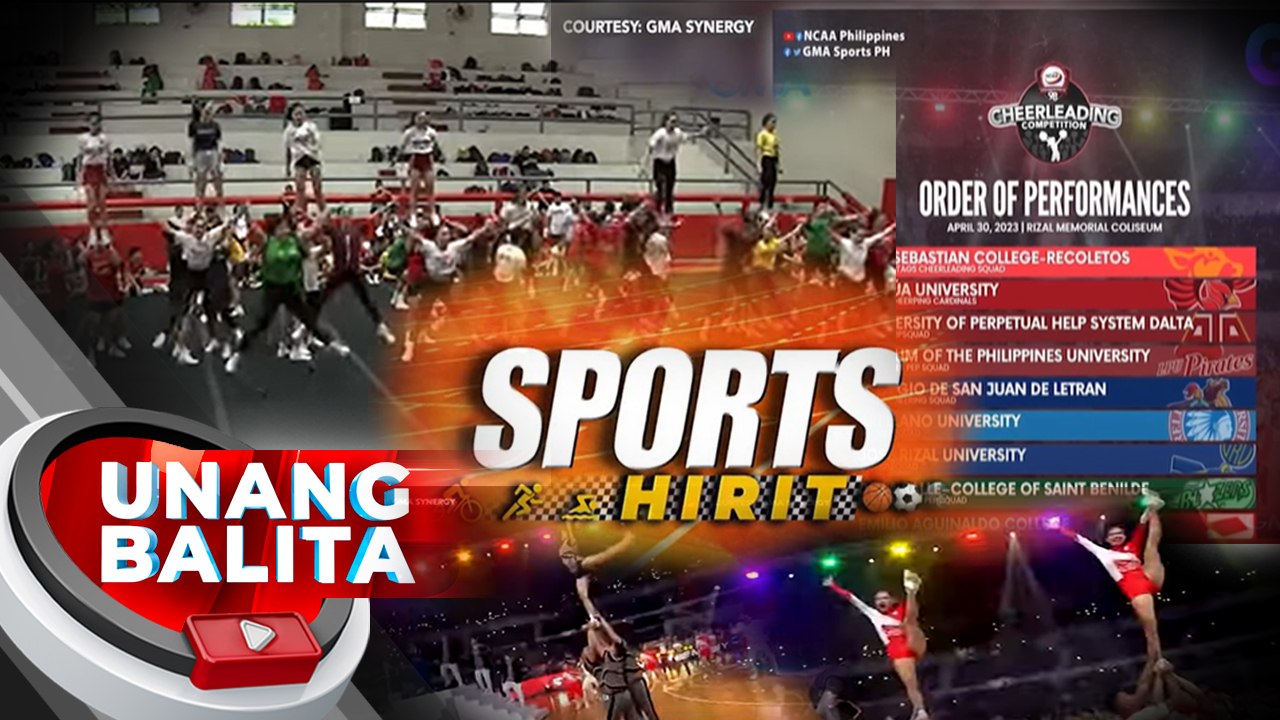 NCAA 98 Cheerleading Competition, sa April 30 na | UB