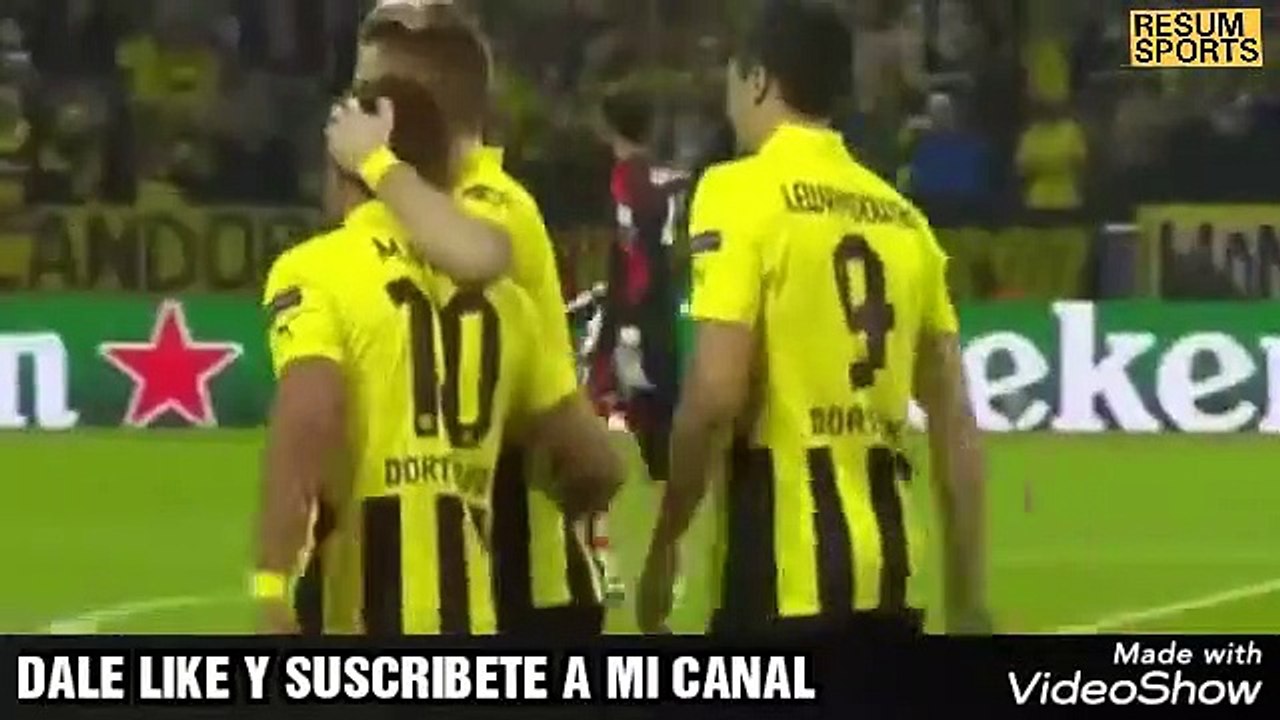 El póker de goles de Robert Lewandowski al Real Madrid en la Champions 2012/13