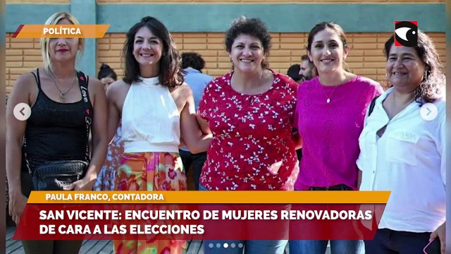 Este jueves se realizará el Encuentro de Mujeres Renovadoras Clave Electoral en San Vicente
