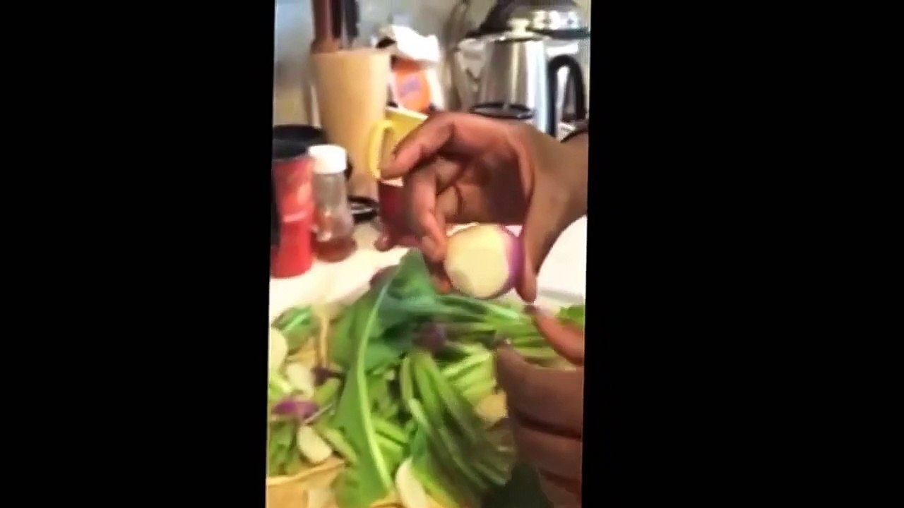 How to cook turnip greens 101 video Dailymotion