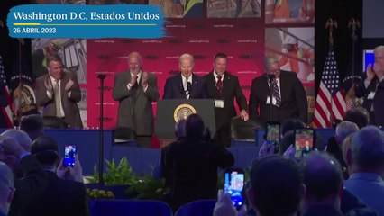 El primer mitín de Biden tras anunciar su reelección
