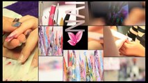 Nails Tutorial #50   How to Blend Nail Tips Tutorial Video Nails