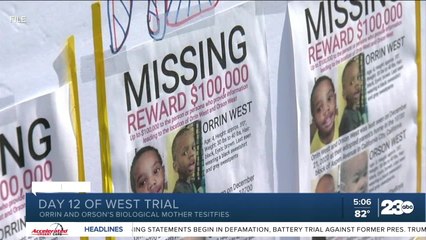 Biological mother testifies in West Trial | WEST BOYS TRIAL