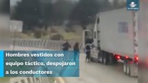 Captan asalto masivo a automovilistas en la carretera Puebla- Orizaba