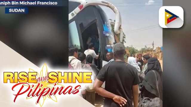 50 pilipino, inilakas ng DFA mula sa Sudan papuntang Egypt...