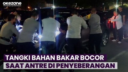 Mobil Pribadi Alami Kebocoran Bahan Bakar di Pelabuhan Bakauheni saat Antre